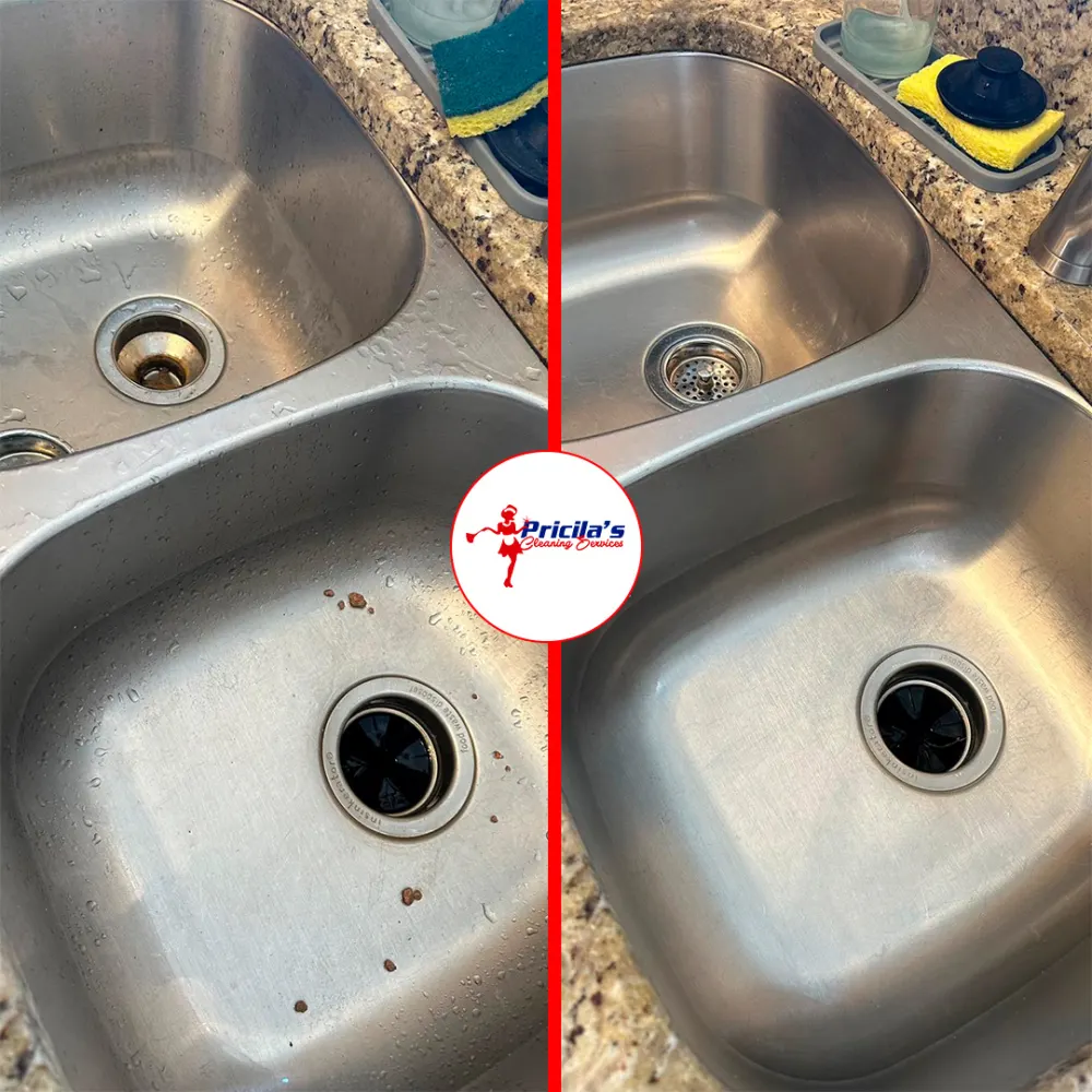 Clean, sparkling space by Pricila's Cleaning Services