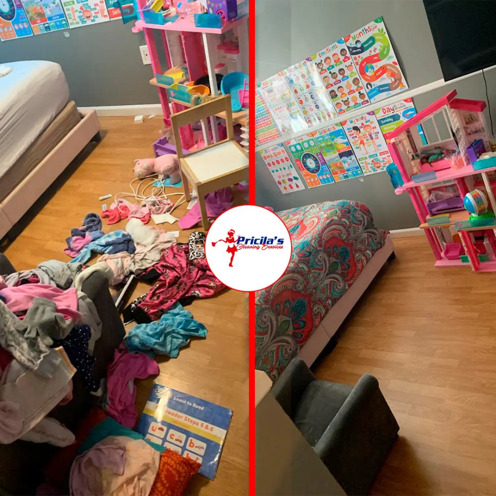 Clean, sparkling space by Pricila's Cleaning Services