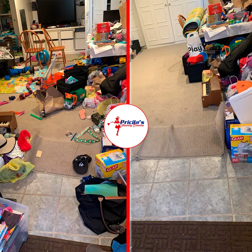 Clean, sparkling space by Pricila's Cleaning Services